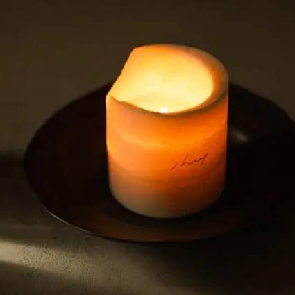 "Japacolle" Japan Collections - Wholesale Pillar Candle - SHEEP SOY CANDLE / YUZU TEA
