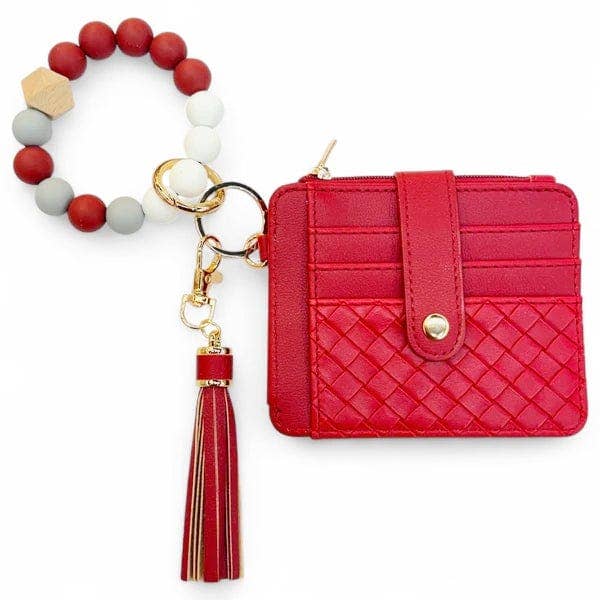 MiMi Wholesale - Wholesale Wallet - Women's - BB139x205 Nina Quilted Beaded Keychain Bracelet Wallet13