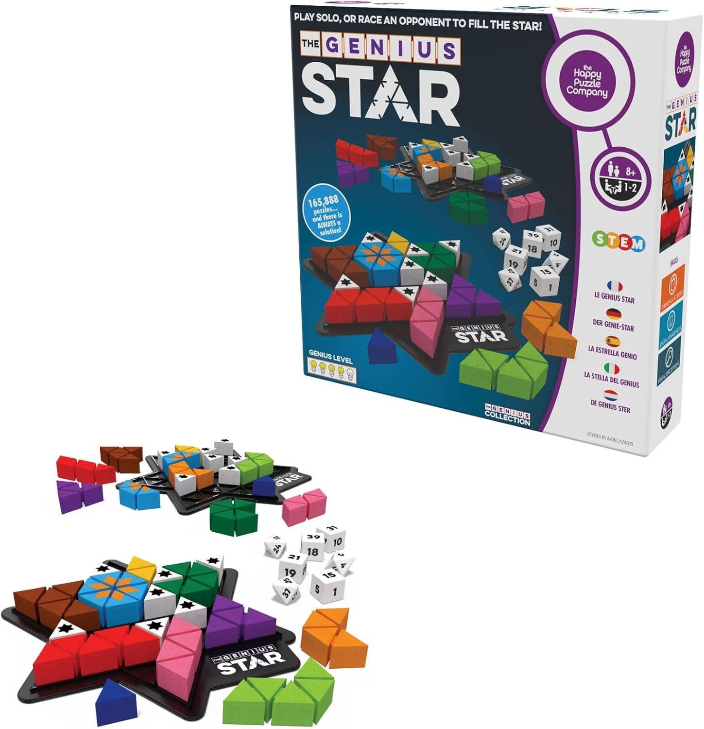 MukikiM Toys &amp; Games - Wholesale Board game - Genius Star -Toy Of The Year game with 165888 possibilities!0
