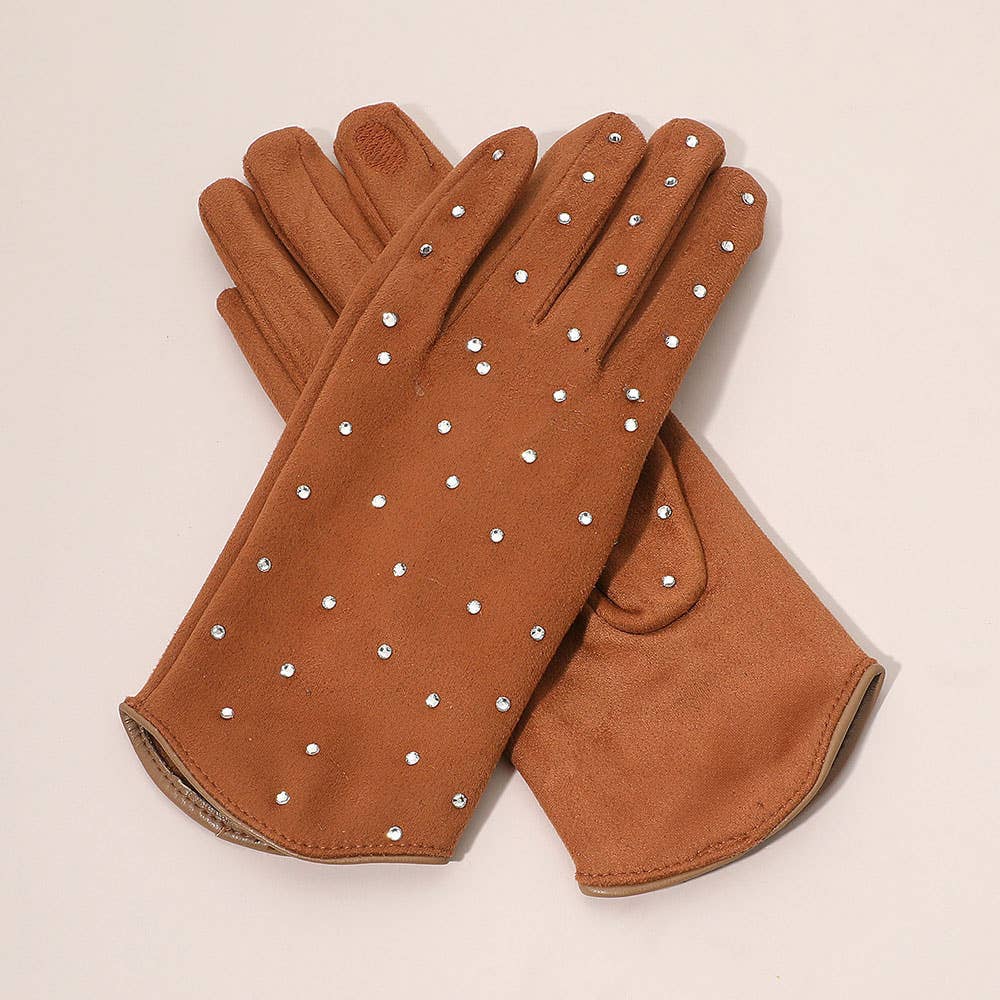 Sensibling Corp. – wholesale Handskar - Dam – Vinterhandskar med strassdekoration och smart touch5