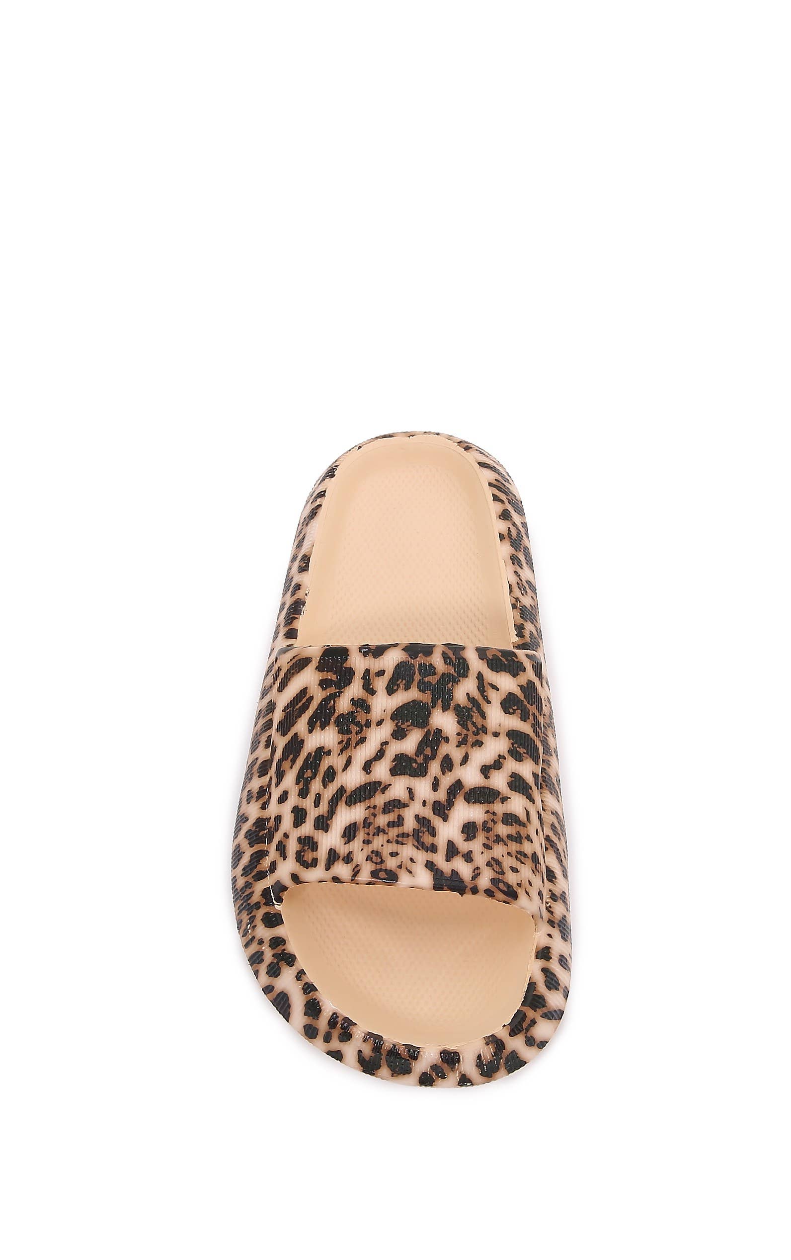 Leopardo Pantofole antiscivolo in gomma unisex leopardate a punta aperta in vendita all'ingrosso su Faire2