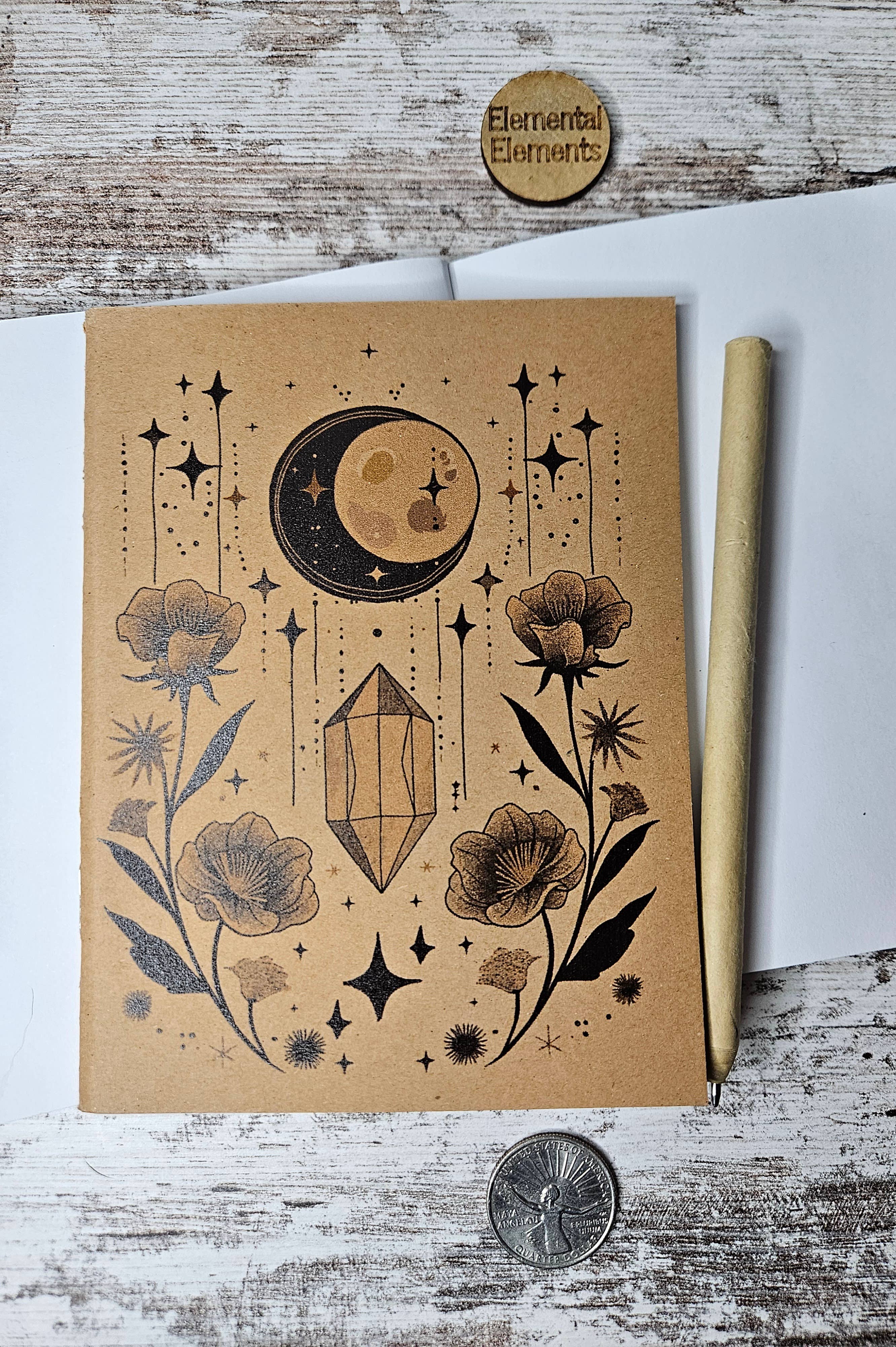 Elemental Elements LLC - Wholesale Journal/Diary - Lunar Dancing Journal Notebook 1