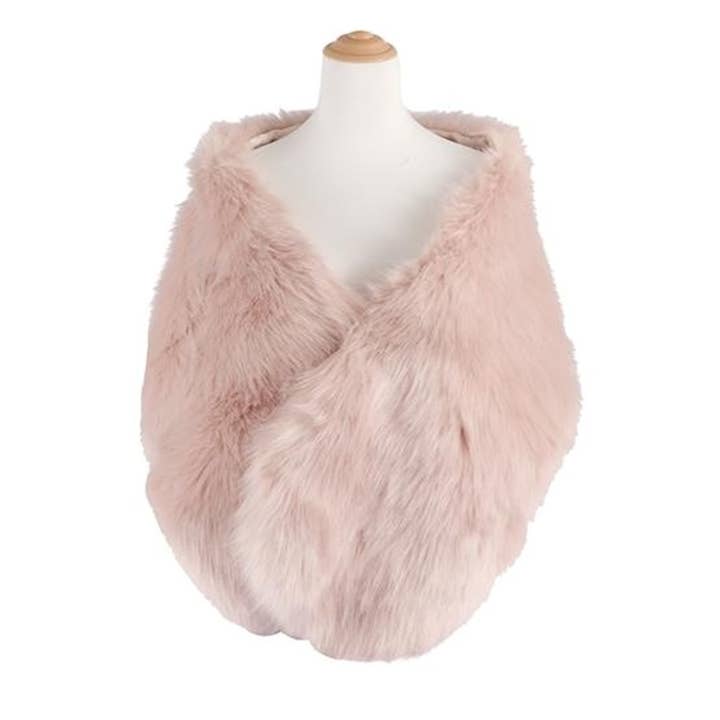 Artini Accessories - Wholesale Scarf - Women's - Faux Fur Winter Shawl Scarf1