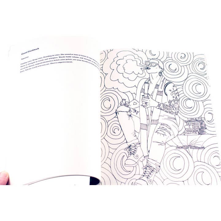 Microcosm Publishing & Distribution – Großhandel Malbuch – Erwachsene – Stoner Babes Malbuch