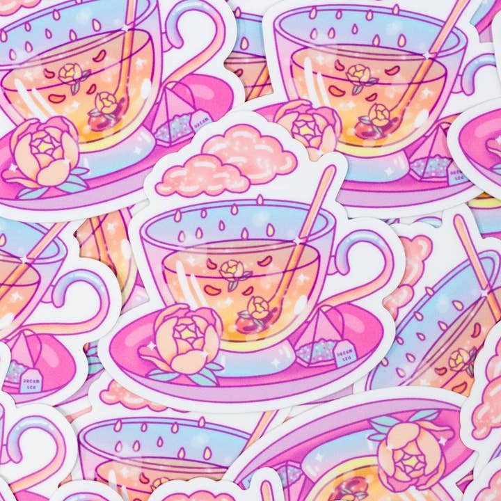 Unicorn Eclipse - Wholesale Sticker - Teacup Sticker