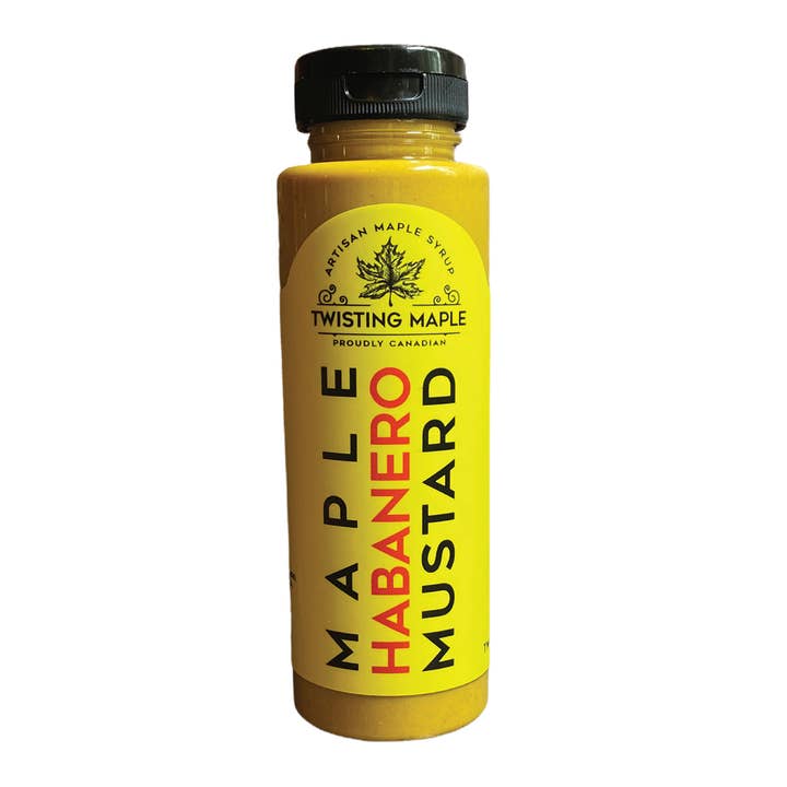 Maple Habanero Mustard | Spicy Mustard | Sweet Mustard for wholesale by Twisting Maple Spicy Maple Syrup