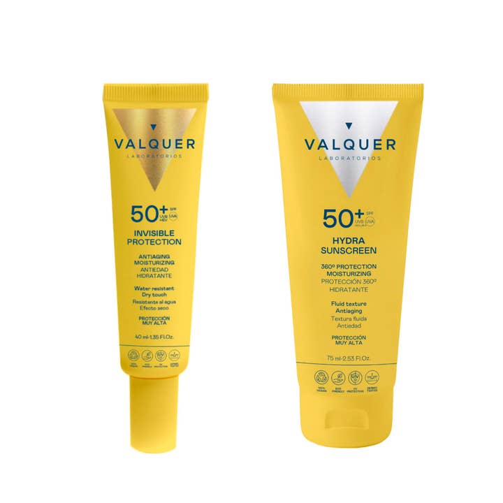 Valquer Laboratorios - Wholesale Sunscreen - Invisible Solar Facial Pack + Hydra SPF 50
