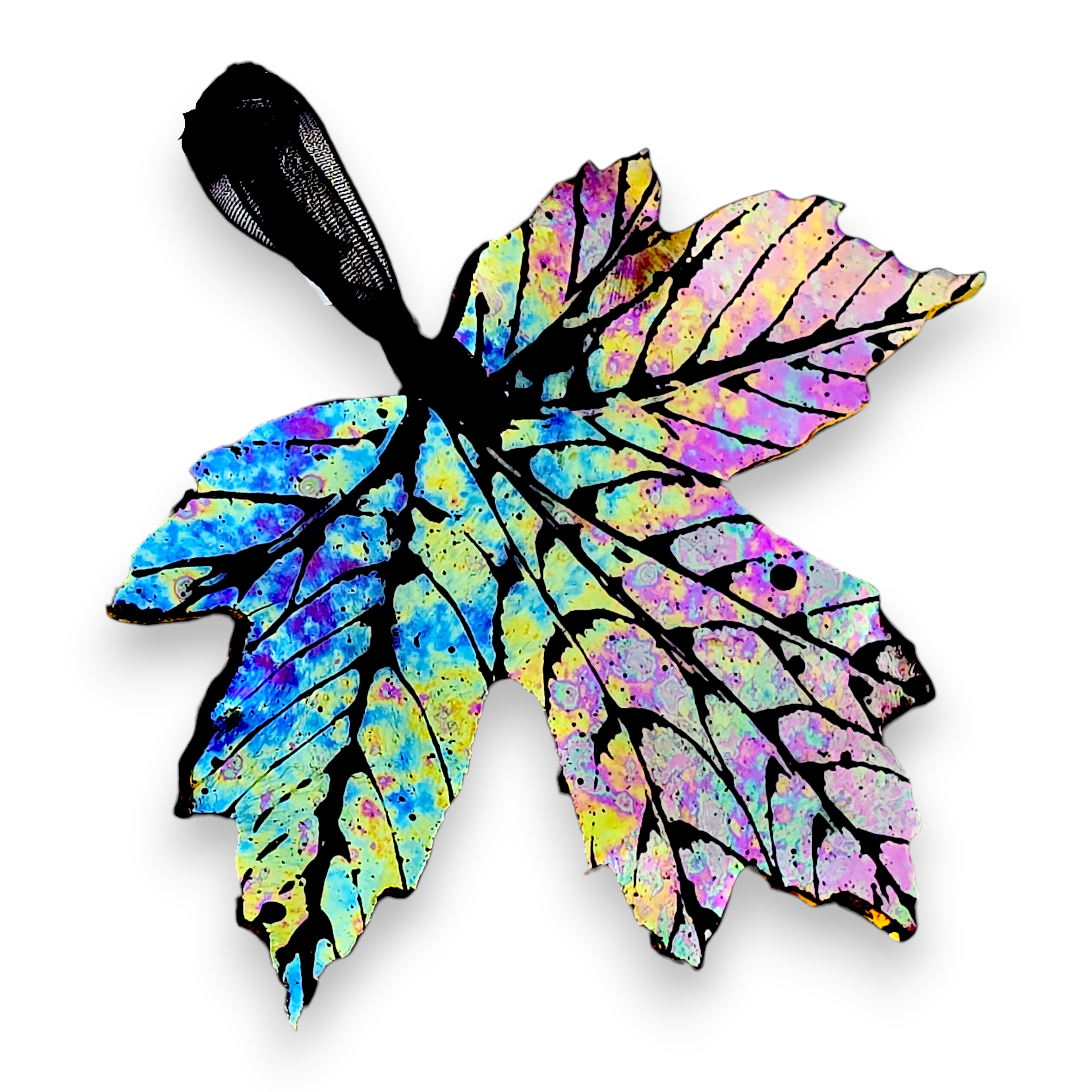 Laurel Grey Glassworks - Wholesale Ornament - Artisan Leaf Ornament Collection3