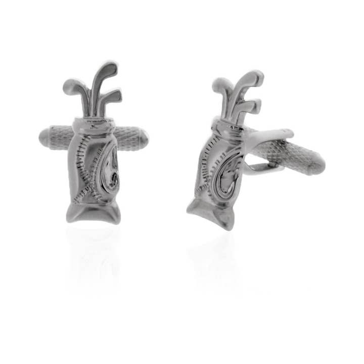 Golf Bag Cufflinks for wholesale by Cufflinks Depot