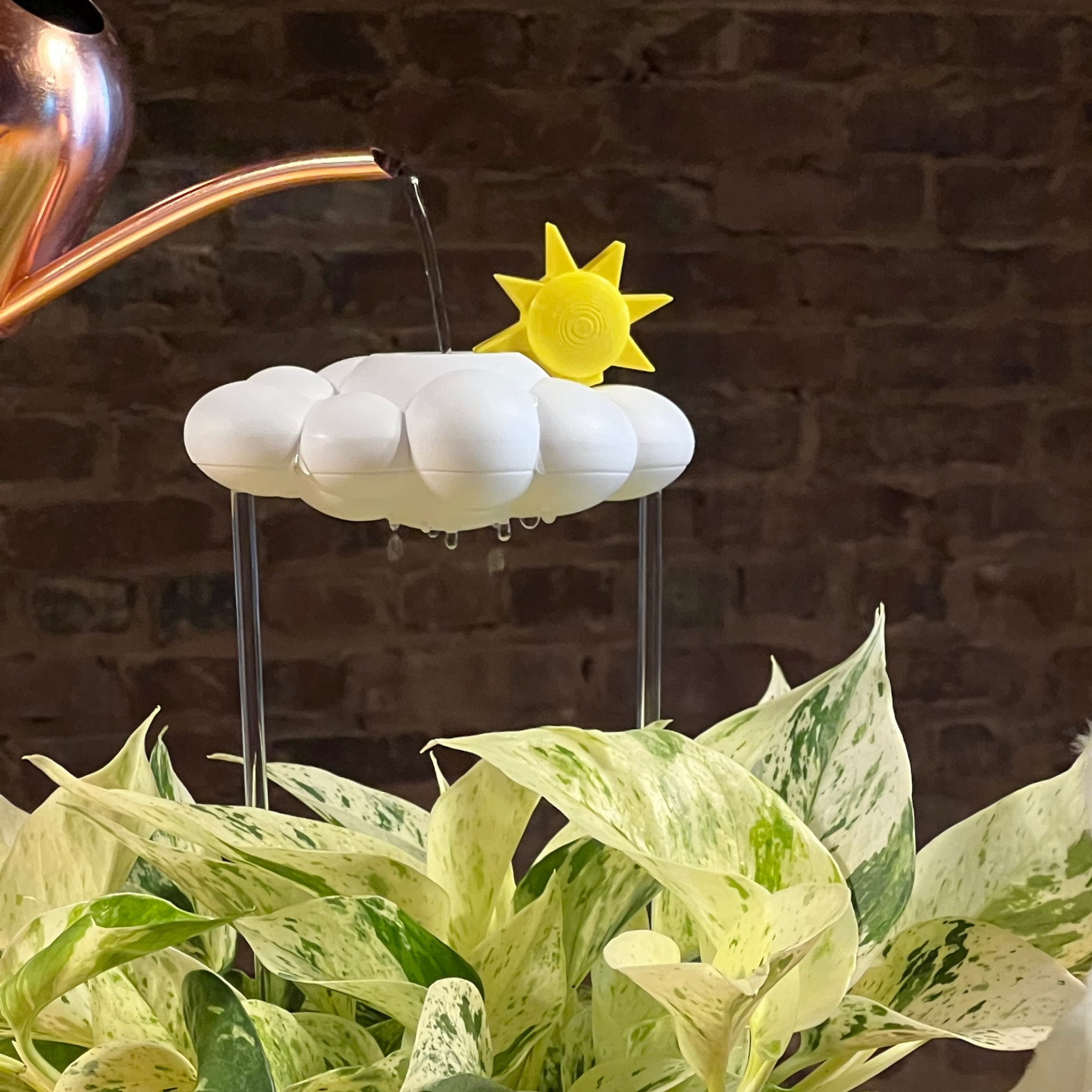 The Cloud Makers - Wholesale Plant Pot - Sun Charm for Dripping Rain Clouds4