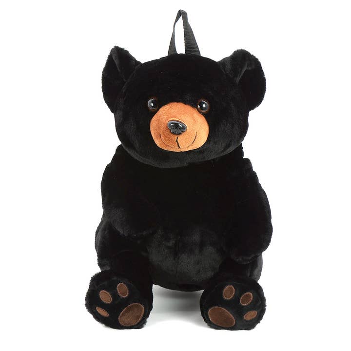 COMECO INC - Vendita all'ingrosso Zaino - Donna - Zaino in peluche Black Bear