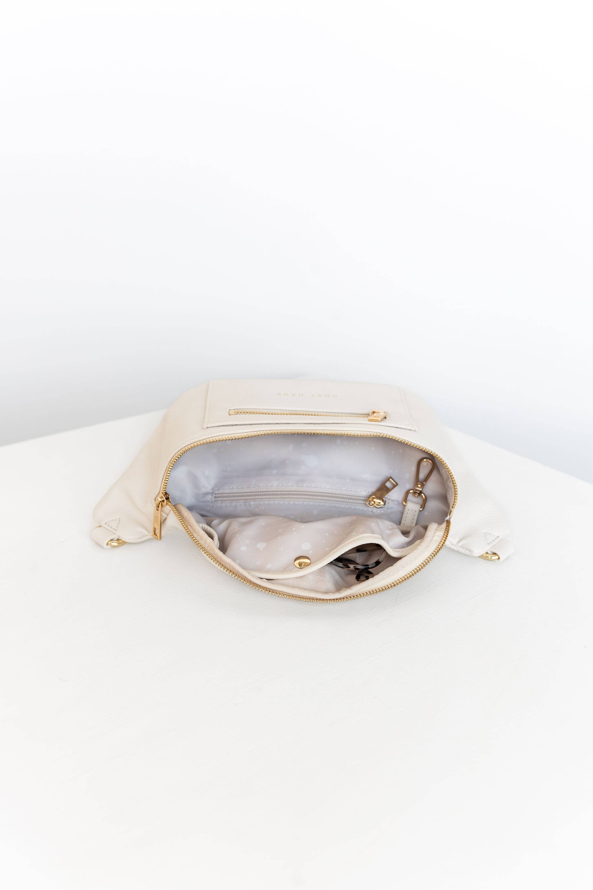 Gray Haus – Pochete - Mulher por atacado – Parker Pack II - Creme2