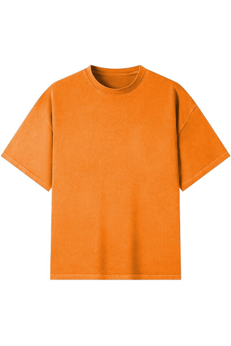 WEIV - Wholesale T-Shirt - Men's - Premium Cotton Drop Shoulder Tee14