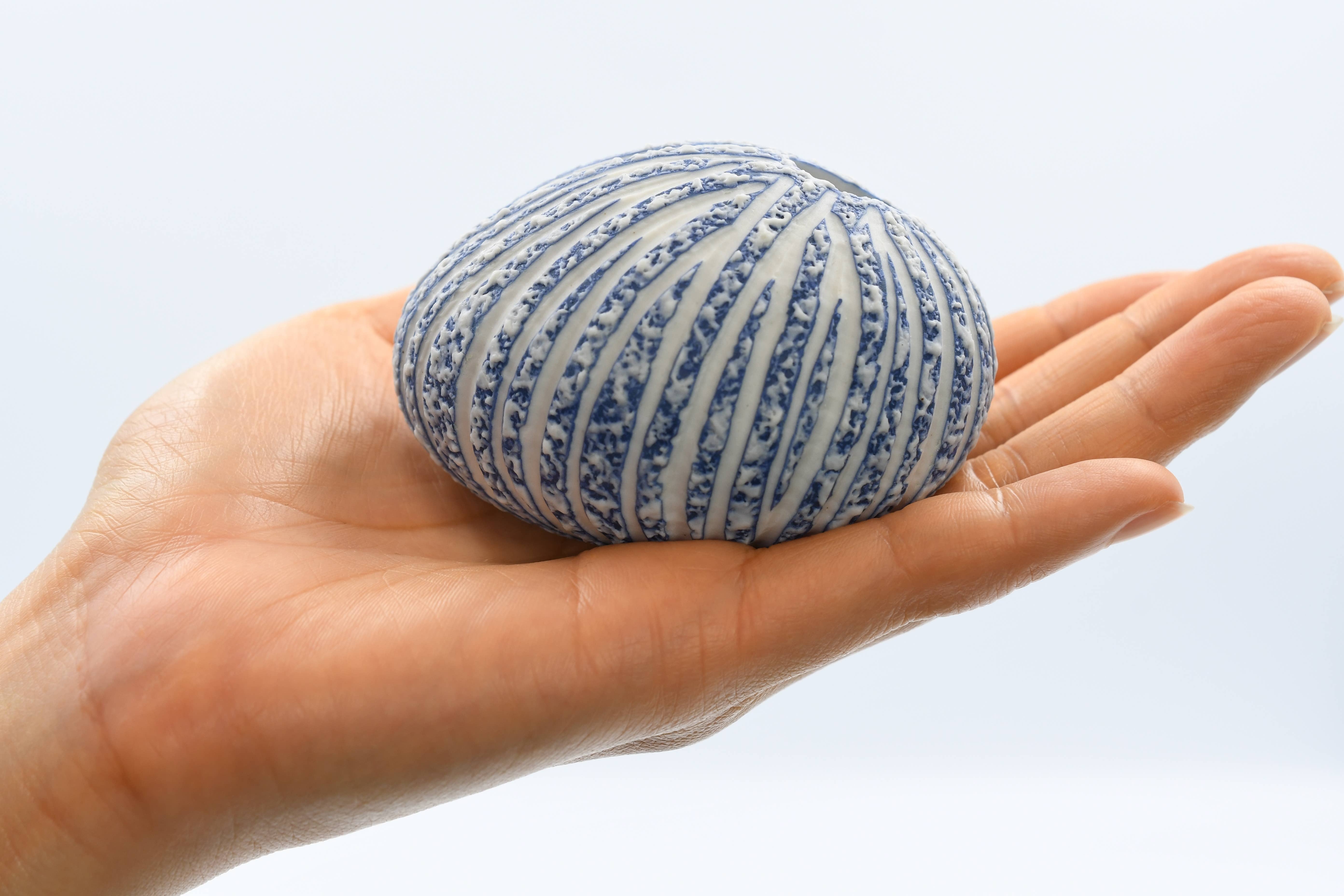 Art Floral Trading LLC - Wholesale Vase - 159W16BLUE PEBBLE MINI S-Handcrafted Porcelain Bud Vase6