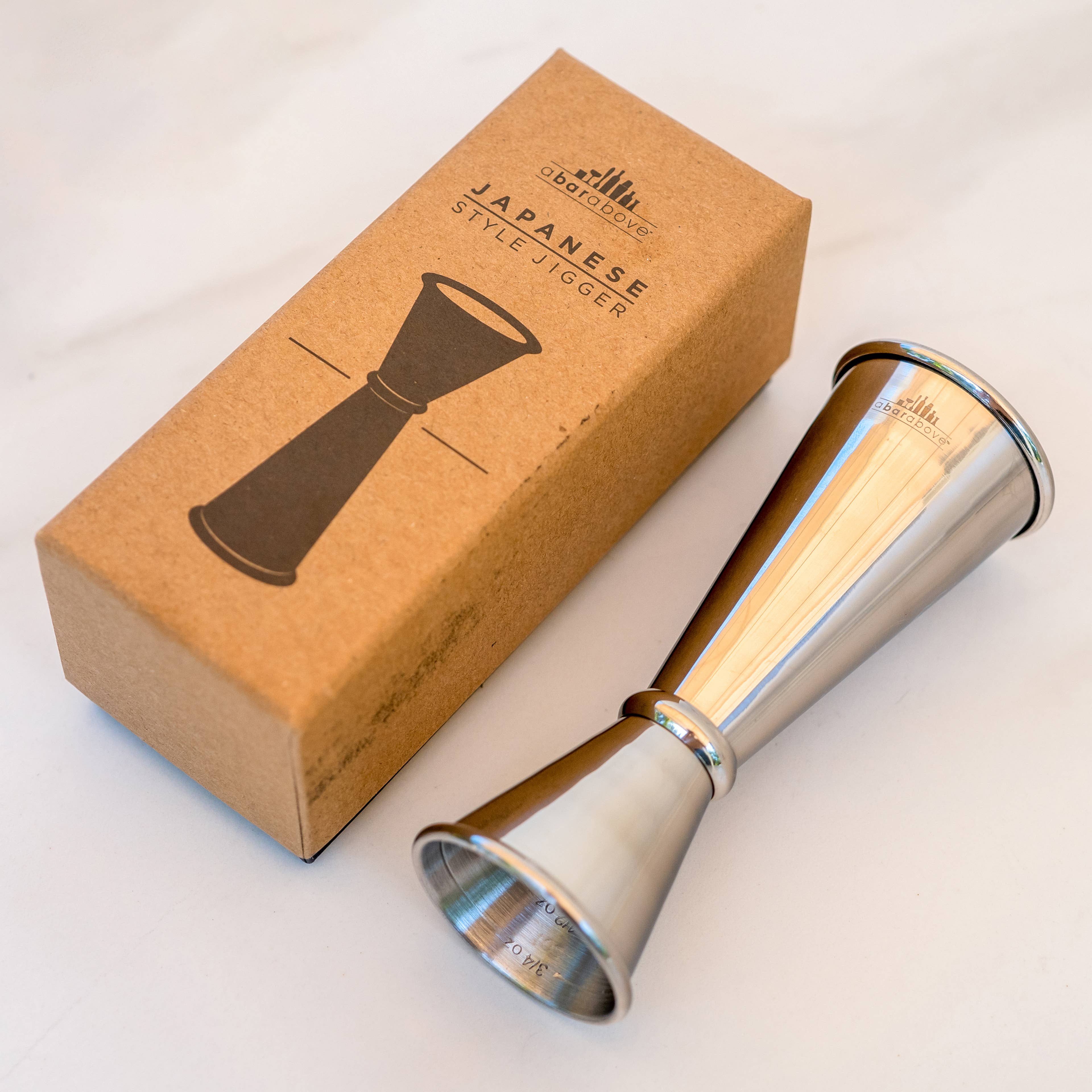 A Bar Above - Wholesale Jigger - Japanese Jigger, Stainless Steel 2 Ounce Cocktail Jigger3