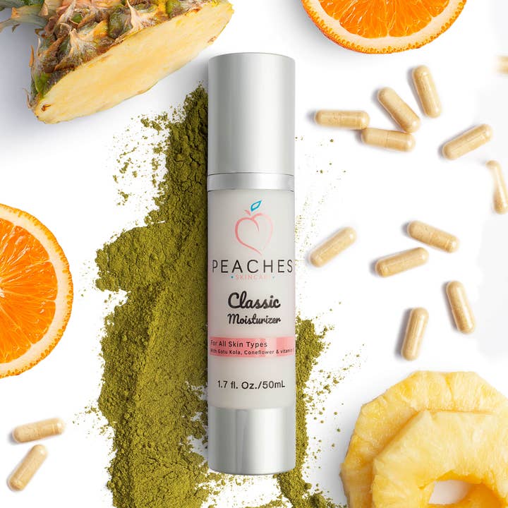 Peaches Skincare - Wholesale Facial Moisturizer - Peaches Skin Care Classic Moisturizer for all Skin Types