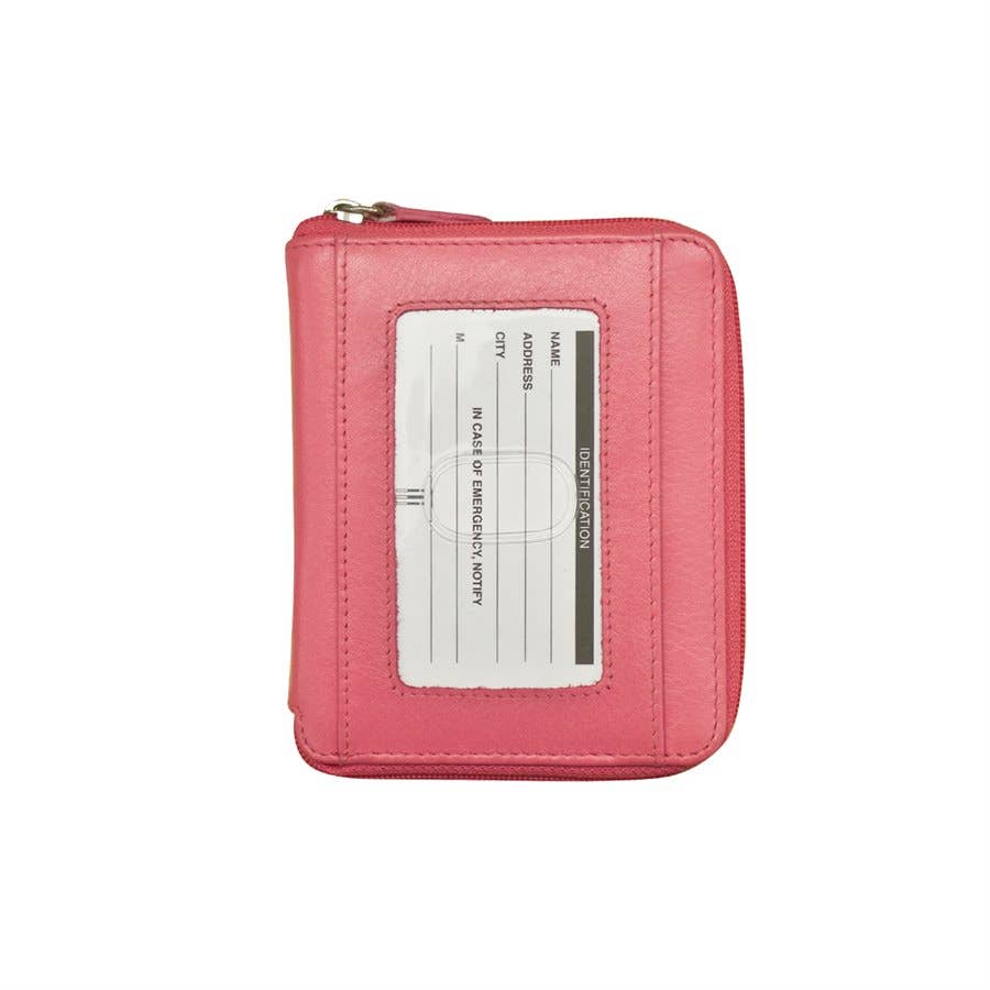 ili New York – Großhandel Brieftasche – Unisex – 7859 Geldbörse aus Leder mit umlaufendem Reißverschluss6