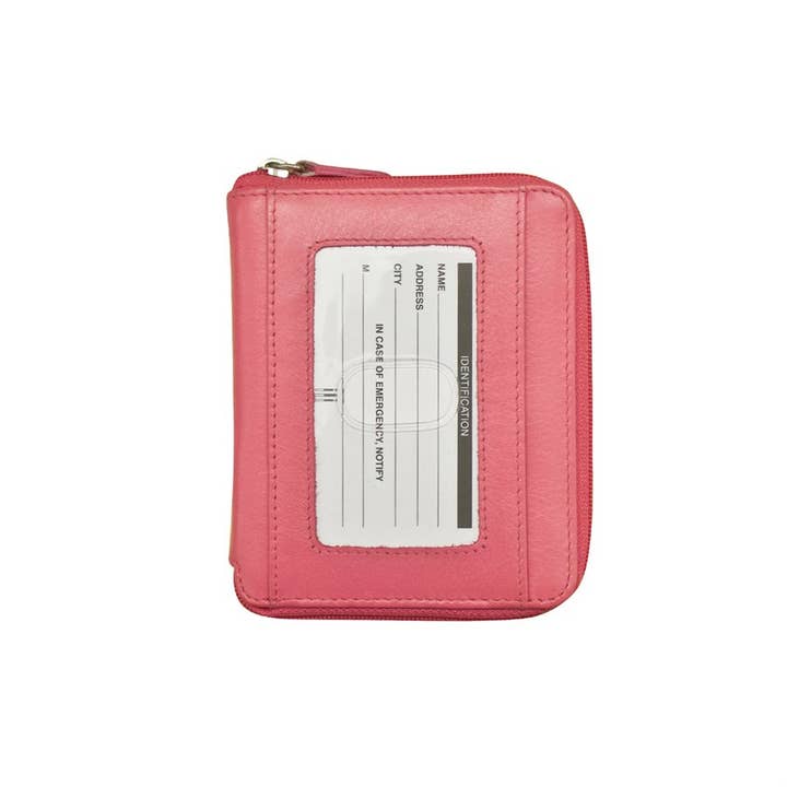 ili New York - Wholesale Wallet - Unisex - 7859 Leather Zip Around Wallet6