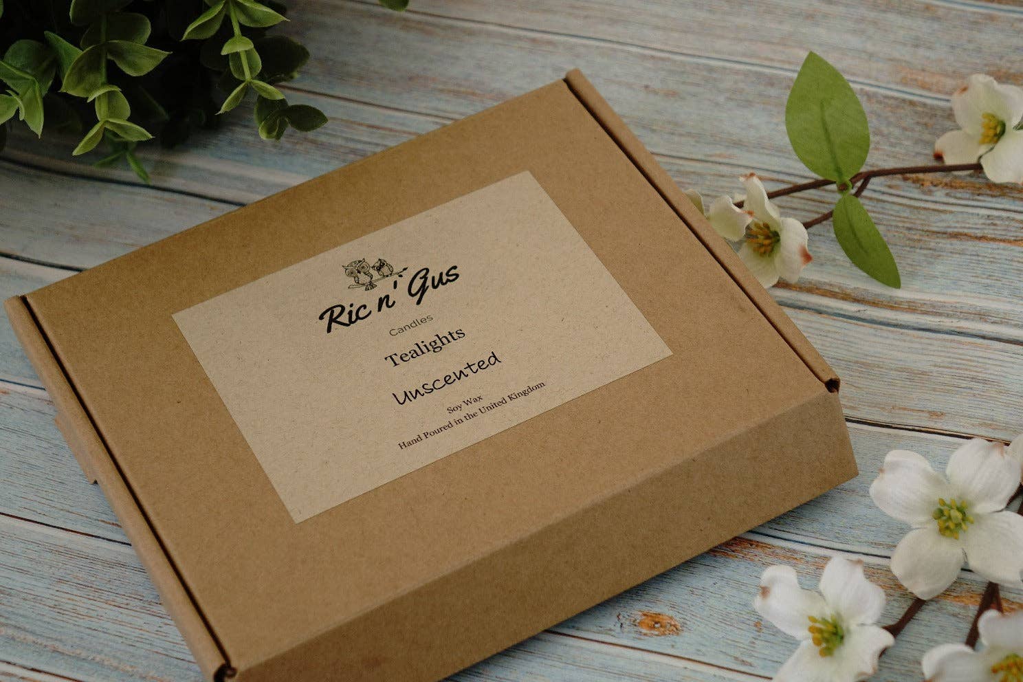 Ric n'Gus Candles - Wholesale Tea light candles - Unscented Tealights1