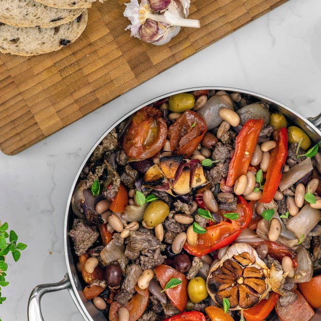 samuel groves - Wholesale Cooking Pot - Classic 26cm Stainless Steel Triply Casserole Pan with Lid6