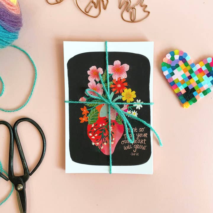 Dream Folk Studio - Wholesale Ansichtkaartset - Aanmoedigingscitaat - Ansichtkaartenpakket - 10 postkaarten2