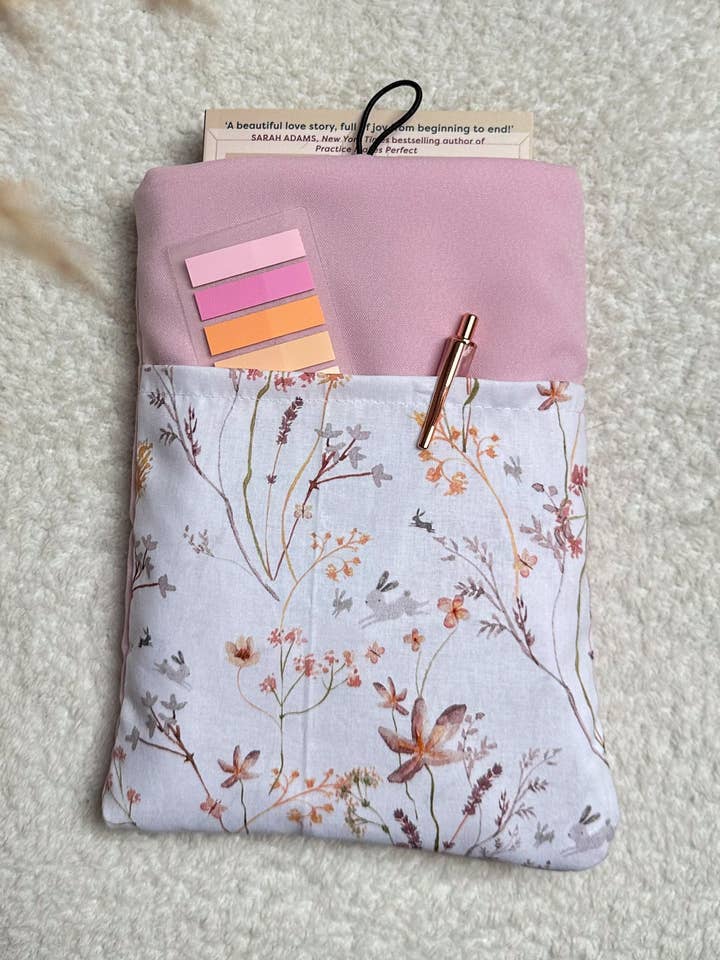 Boeksleeve "Pink Spring" for wholesale by BookBijou