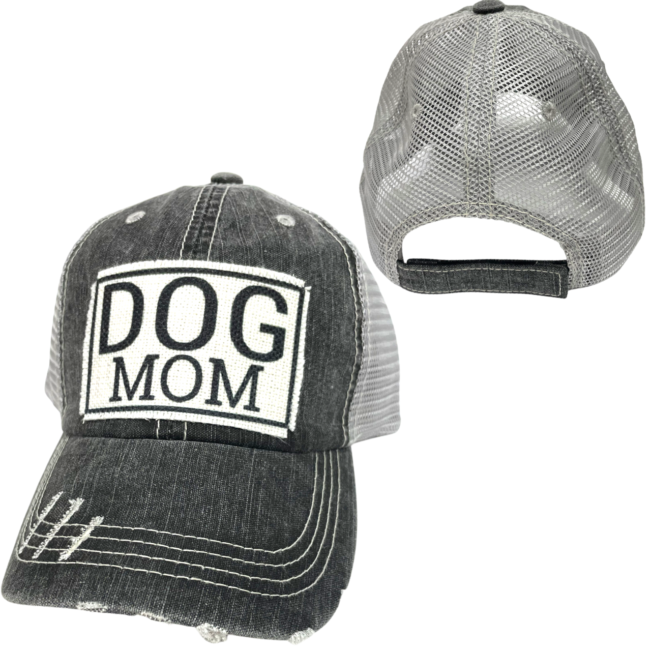 dkhandmade - Vente Casquette de camionneur – femme - CASQUETTE DE BALLE POUR CHIEN | CHAPEAU POUR FEMME | EFFET VIEILLI5