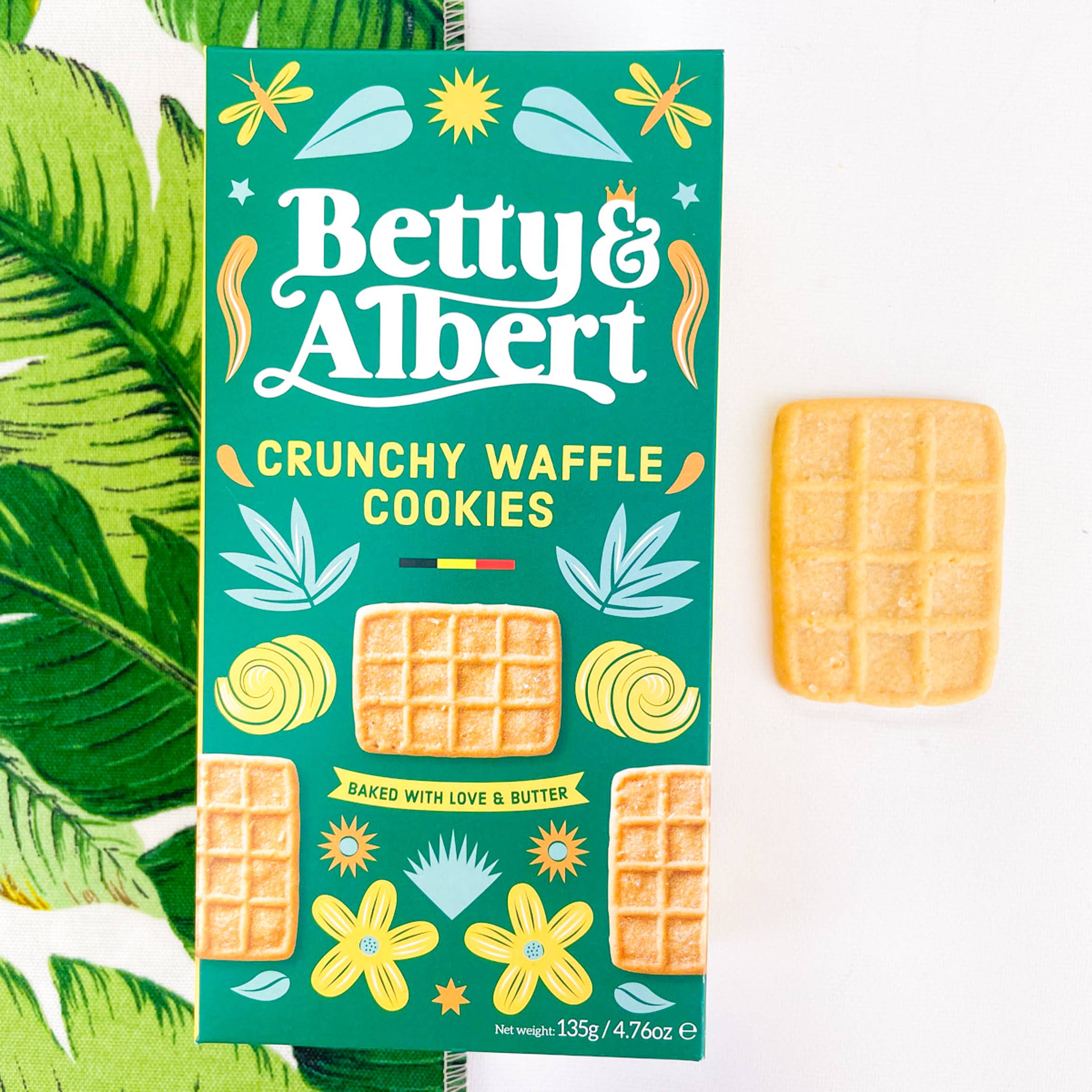 Betty & Albert - Wholesale Cookie - Belgian Crunchy waffle cookies1