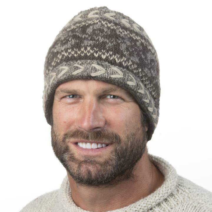 Black Yak Ltd - Wholesale Beanie – Unisex - Alpine Beanie Pure Wool Hat - Knitted - Fair Trade13