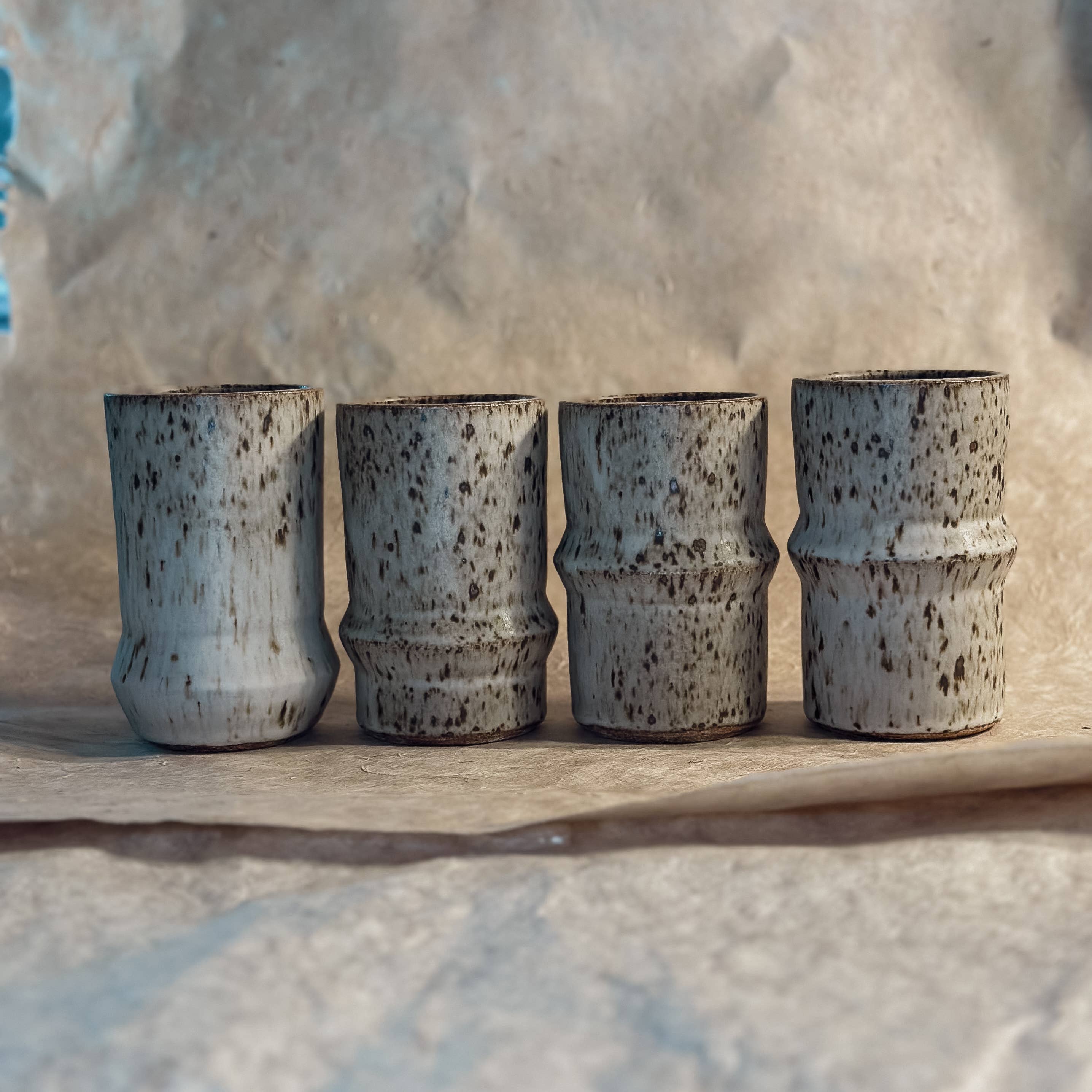 Olivia Snow Ceramics - Wholesale Insulated Mug/Tumbler - Saturn Tumblers in Cornwall Stone4