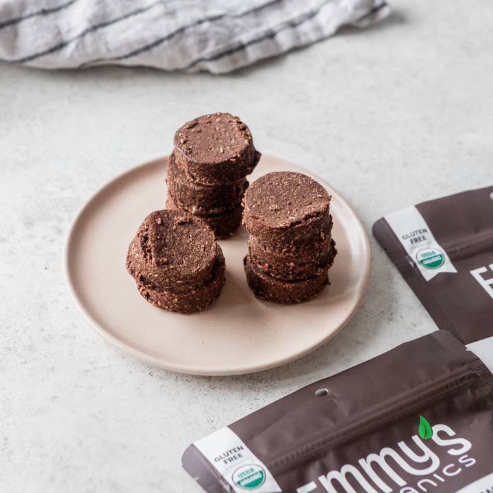 Emmy's Organics - Wholesale Cookie - Dark Cacao Coconut Cookies 6oz Master Case (32 units)5