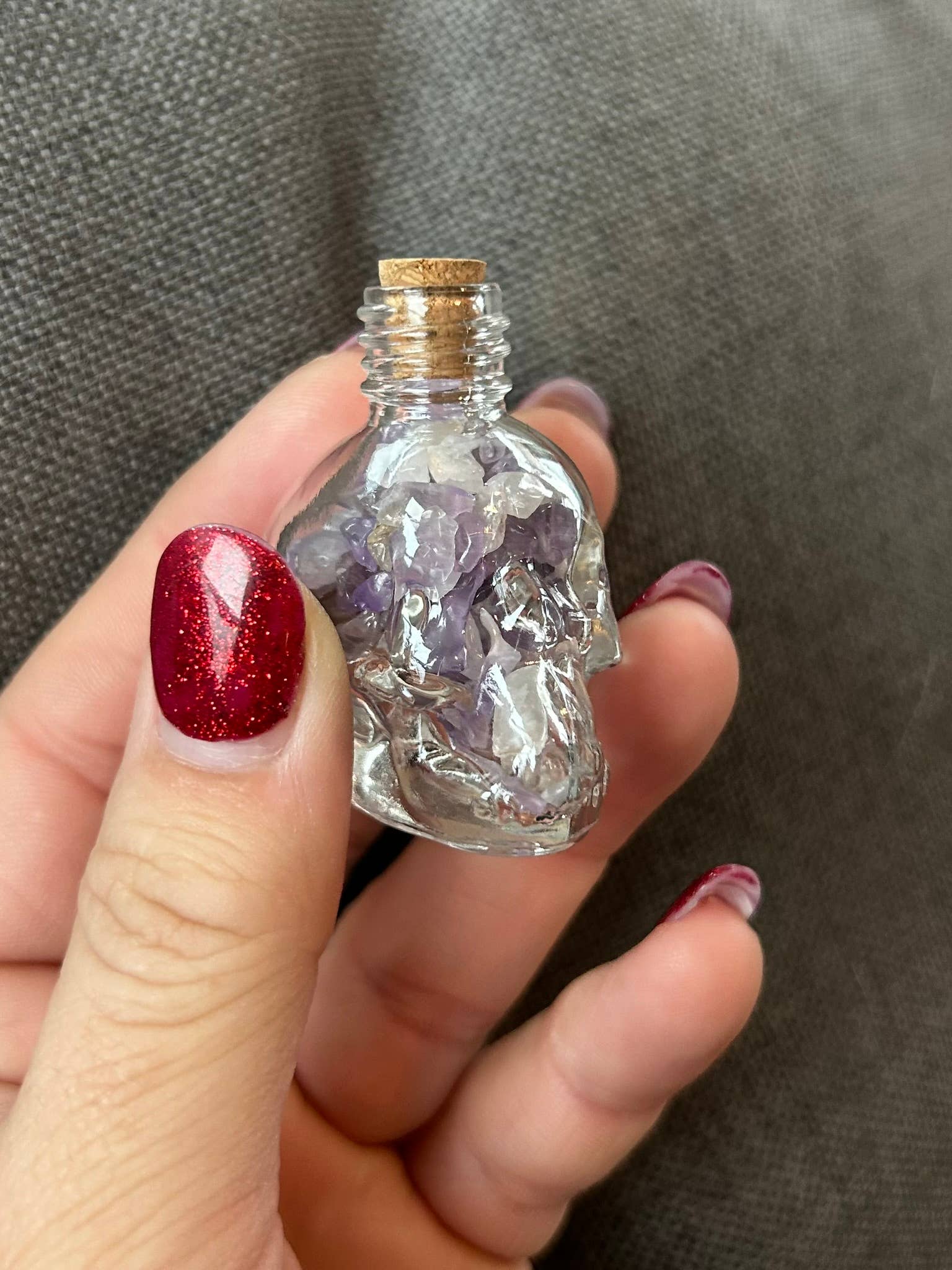 Atomic Alchemy - Wholesale Decorative Jar - Gemstone Skull Jars13