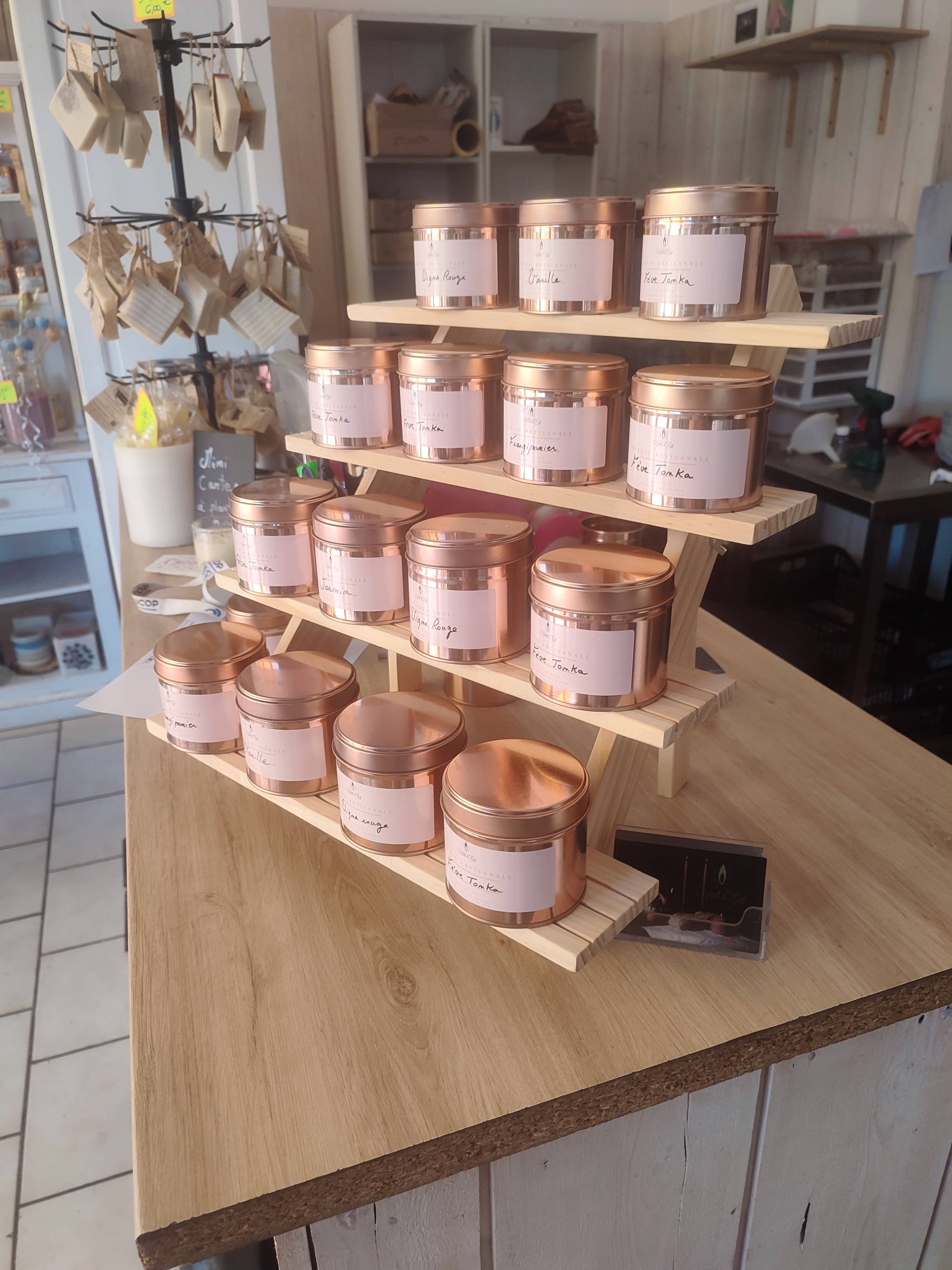 Bougies Vent d'Est - Wholesale Retailer Display - Home & Living - Vent d'Est scented candle holder for 161