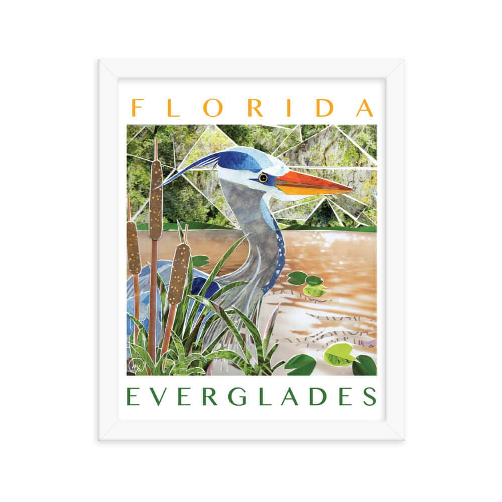 more the merrlier - Wholesale Art Print - Florida Everglades Framed Poster7