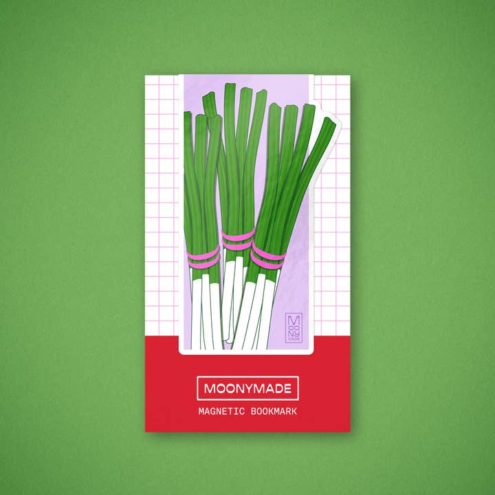 Scallion Bunches Magnetic Bookmark for wholesale by Moonymade