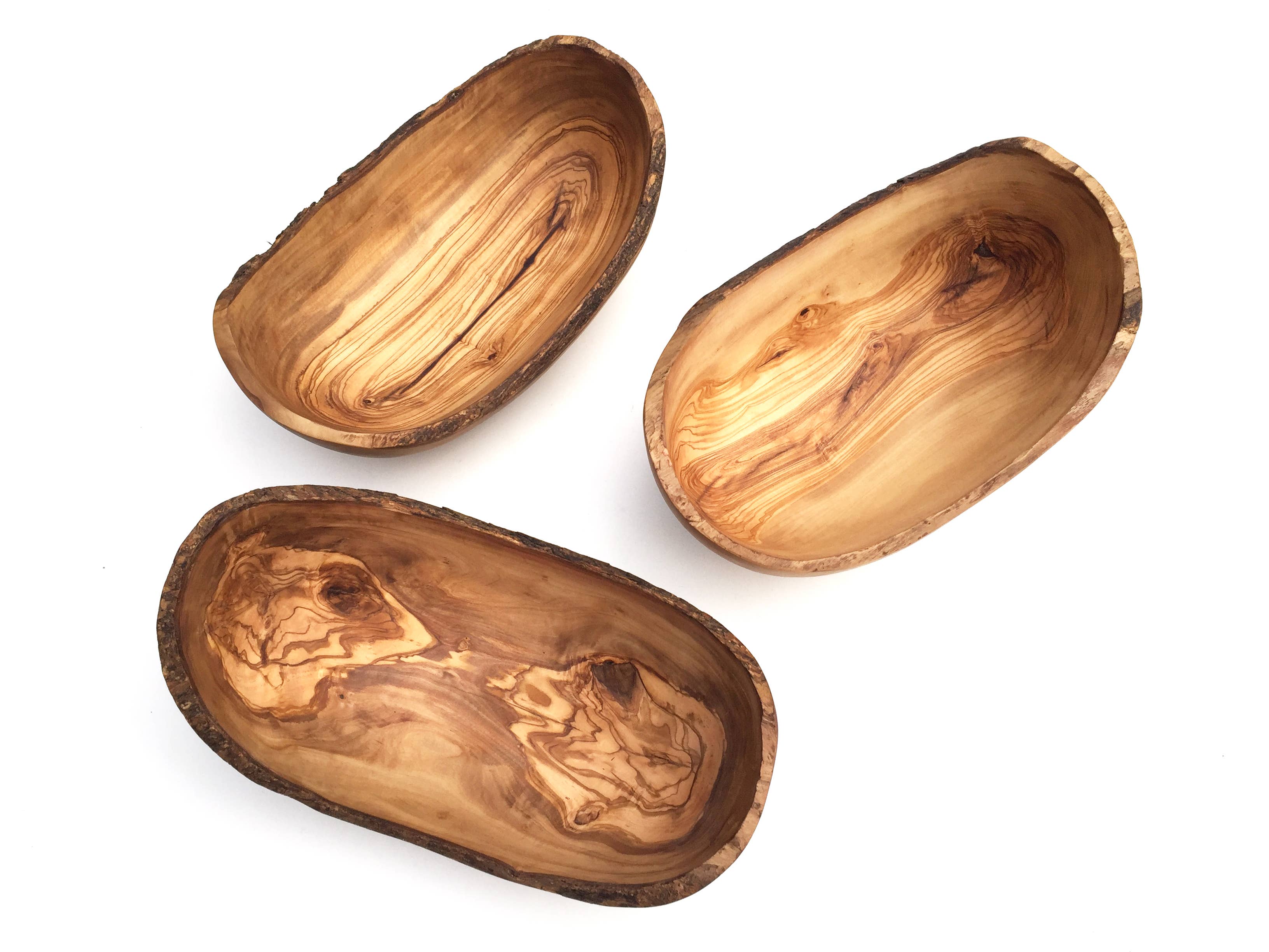 medina mood - Wholesale Bowl - Oblong fruit bowl olive wood bread basket6