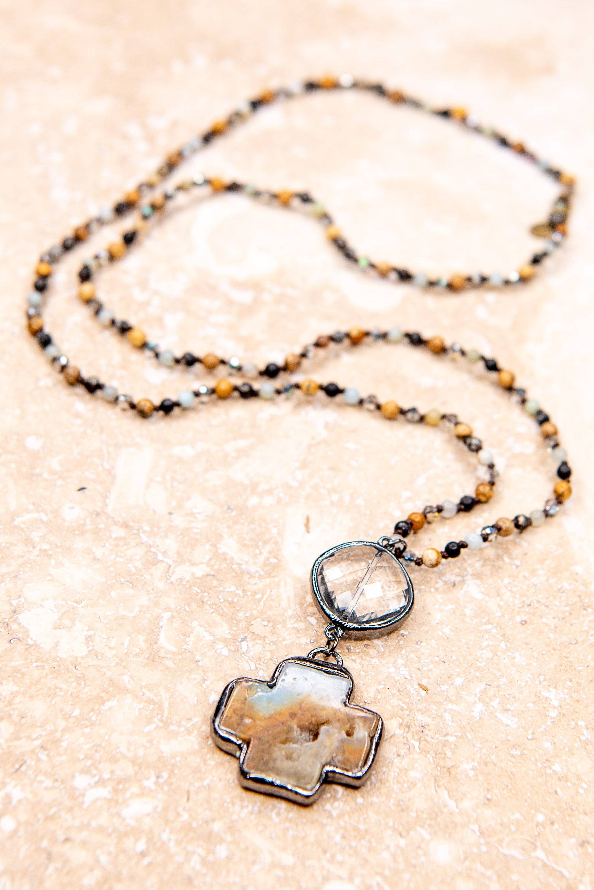 Dylan Designs - Wholesale Pendant/Charm Necklace - McCall Necklace in Amazonite3