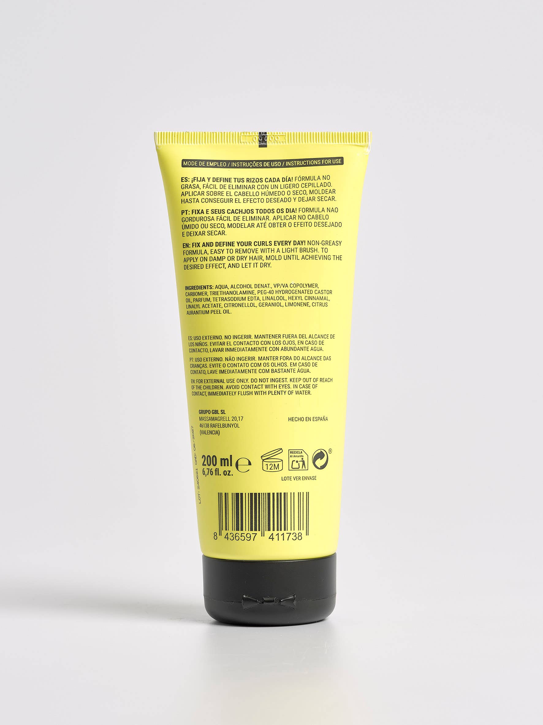 BELÏZ - Wholesale Hair Styling Gel/Mousse - Curly Hair Styling Gel BELÏZ Unisex1