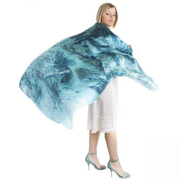 ZIJDE STOLA IN VLOEIBAAR LICHT voor wholesale door Lia Pascaniuc