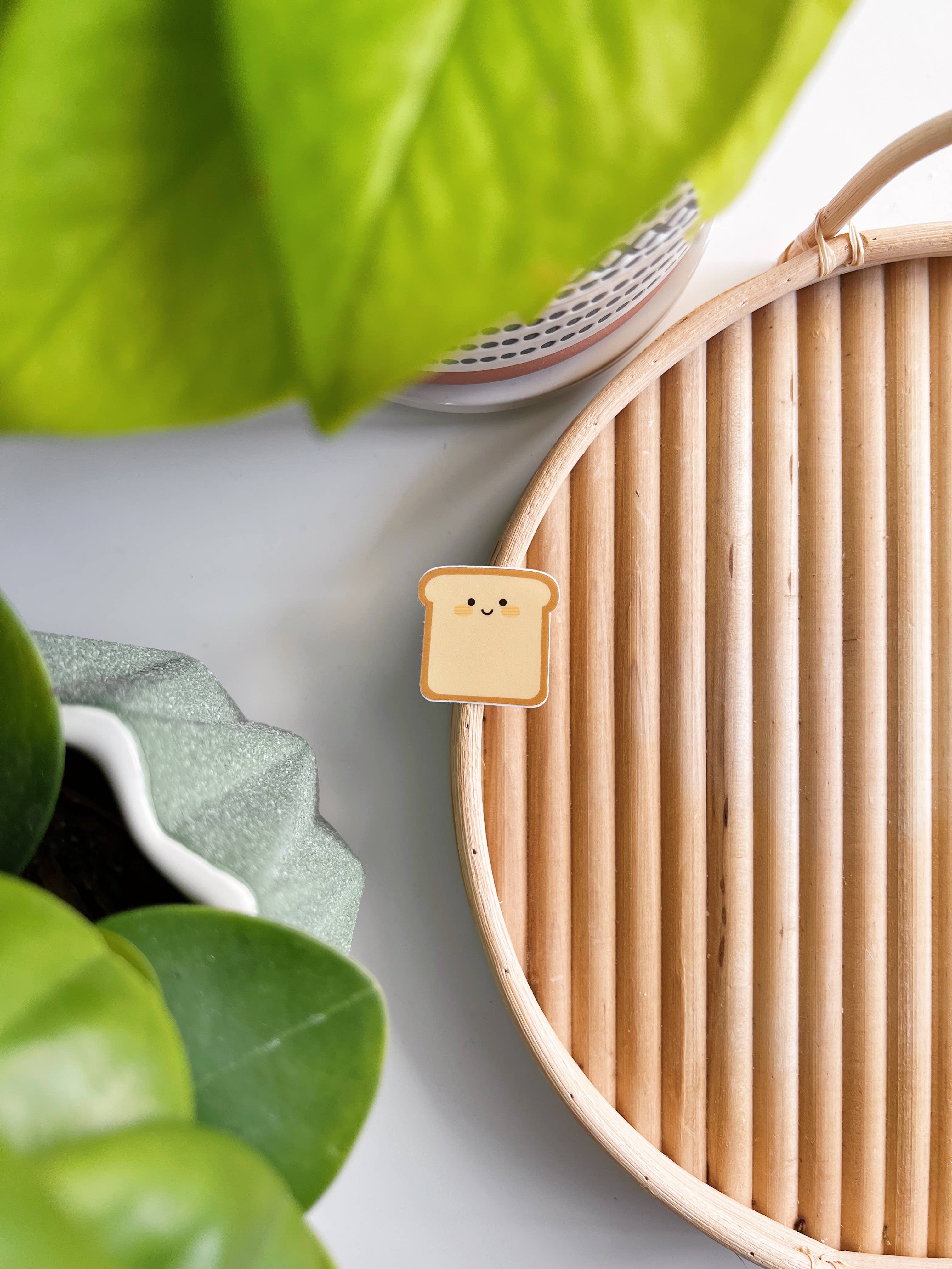 Matcha Paper Co. - Wholesale Sticker - Tasty Toast Vinyl Sticker Pack3