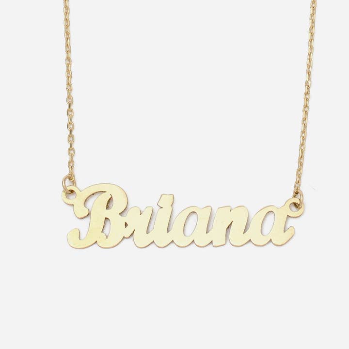 Collana con ciondolo con nome di Joy, gioielli con nome personalizzato per la vendita all'ingrosso da parte di JoyPersonalized