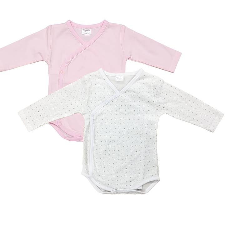 2 Packungen Langarm-Babybody für den Großhandel von FRANK HERMANOS