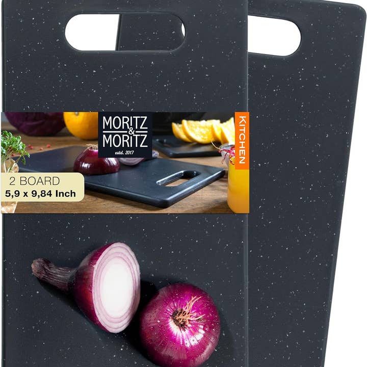 2x Granite Chopping Board Set 9.8x5.9 Inches for wholesale by Moritz & Moritz