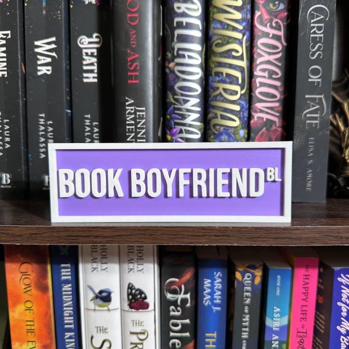 The Crafted Nook – Großhandel Schilder – Buch-Freund Straßenschild | Bücherregal Dekor