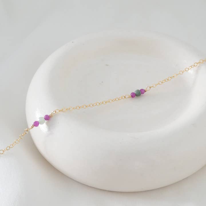 Olivia ankle jewelry for wholesale by Merci Clodette