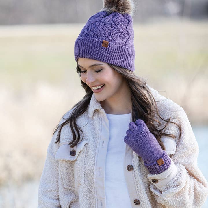 DM Merchandising - Wholesale Beanie - Women's - Britt's Knits Mainstay Pom Hat Open Stock