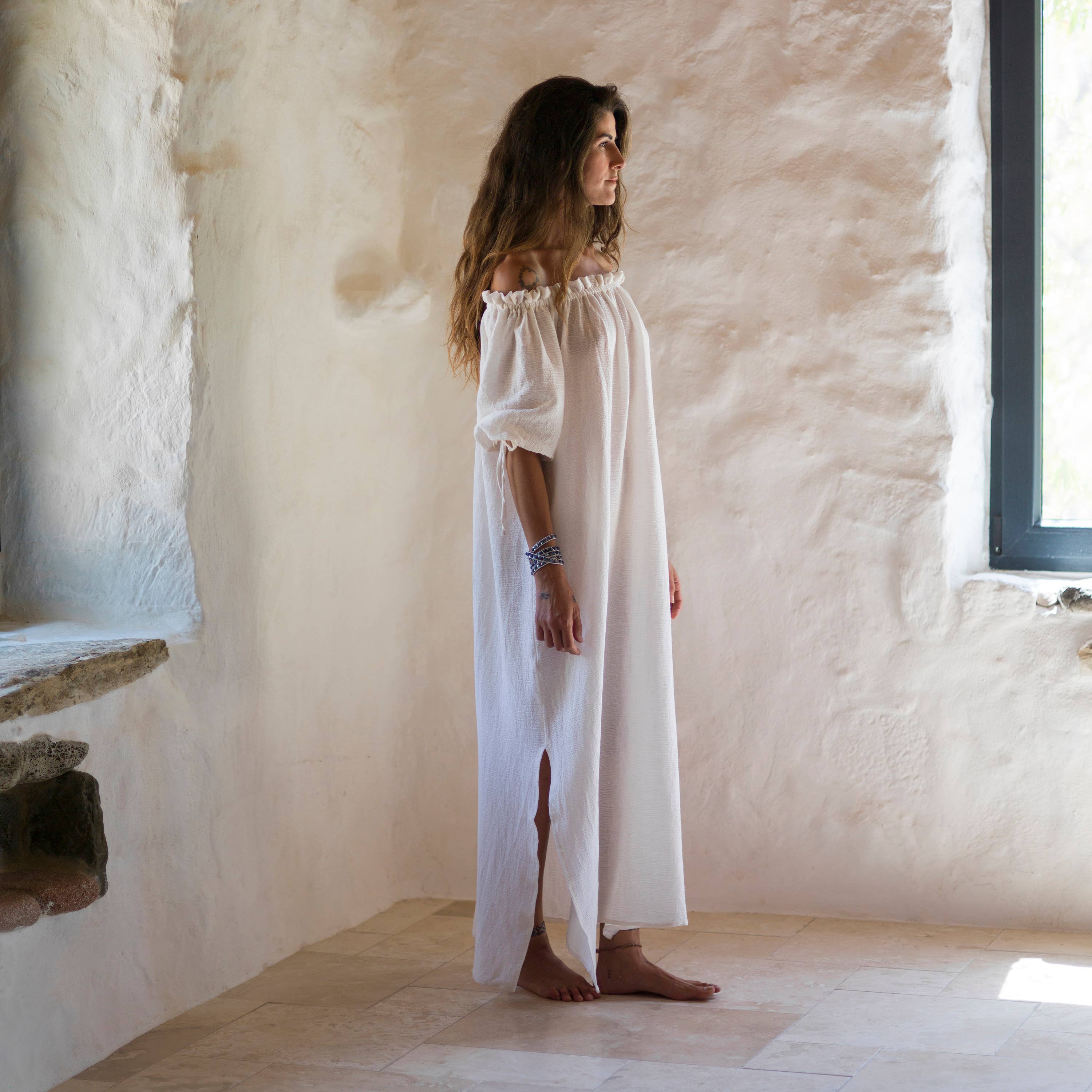 loom.ist - Wholesale Dress - Women's - Sile Off Shoulder Dress10