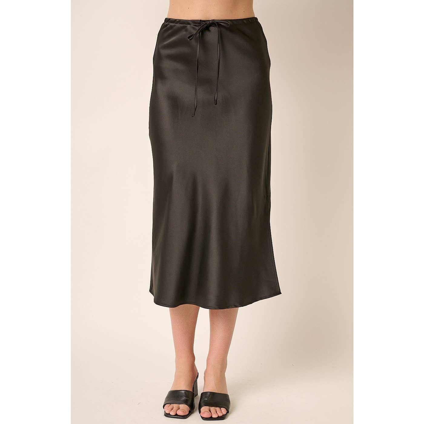 mittoshop - Wholesale Skirt - Women's - SATIN MIDI SKIRT0