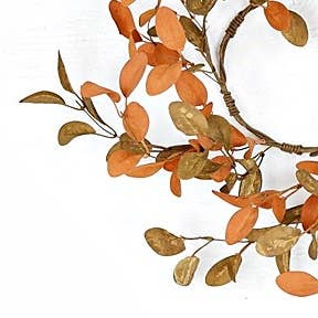 Impressive Enterprises, Inc. - Wholesale Wreath - 29532- 16in(6.5)Wreath-Brown Sage Mixed Olive Leaves