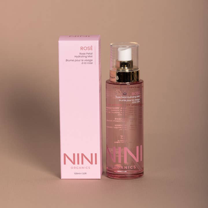 Rosé: Rose Water Face Mist for wholesale by NINI Organics